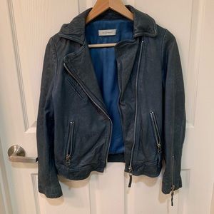 Real Leather/imitate old style Jacket